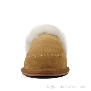 ของขวัญที่ดีที่สุด 100% รองเท้าแตะ Sheepskin ของออสเตรเลียของแท้ 100%